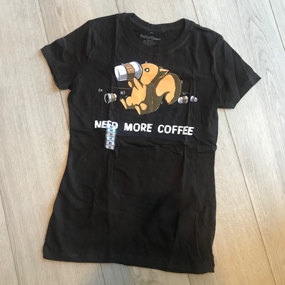 Teeturtle Need More Coffee